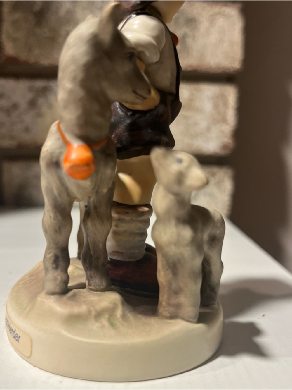 Vintage MJ Hummel Figurine #200 /0 “Little Goat Herder” 4.5 Inch Goebel Germany - Picture 7 of 8